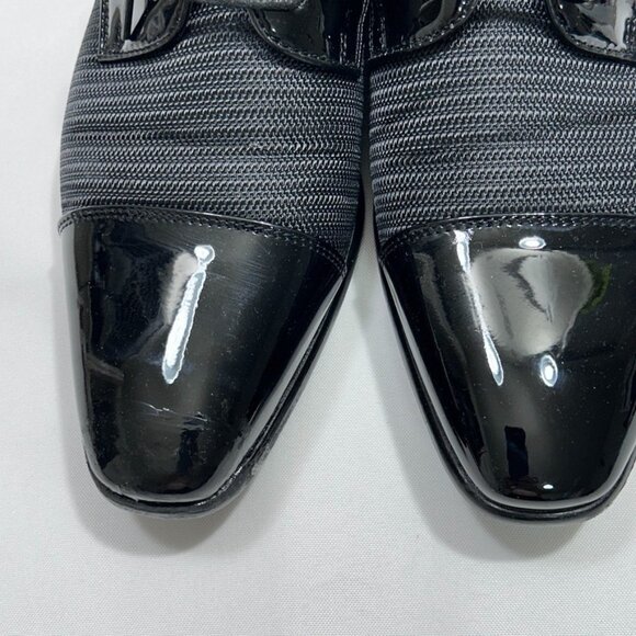 Stacy Adams Pharoah Cap Toe Oxford Men's Shoes Black US 8.5M Wedding - Picture 3 of 13